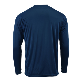 Long Sleeve Caption Navy Color