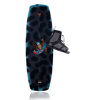 Hyperlite Murray Jr wakeboard with Remix bindings, manufacturer package image