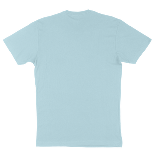 Wave Blue Color Tee Shirt